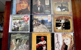 17 x Rock Country Western Music musiikkia CD