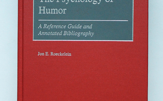Jon E. Roeckelein: The Psychology of Humor