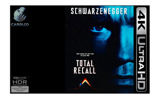 NEW TOTAL RECALL 4K UHD HDR (1990) - FREE SHIPPING