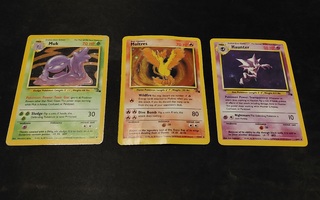 30kpl Pokemon Fossil set kortteja