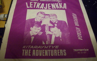 7" single The Adventurers : Letkajenkka