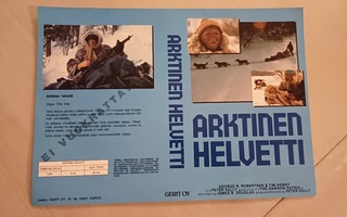 Arktinen helvetti VHS kansipaperi / kansilehti