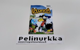 Klonoa -pelin ohjekirja - Wii