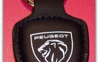 Pieni nahkainen Peugeot avaimenperä / malli 2