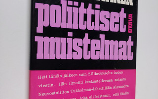 Atos Wirtanen : Poliittiset muistelmat