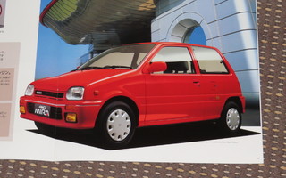 1992 Daihatsu Mira PRESTIGE esite - 32 sivua - KUIN UUSI