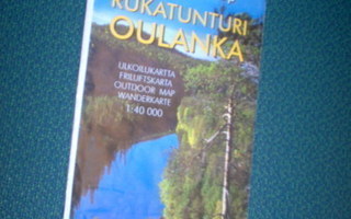 Ulkoilukartta RUKATUNTURI - OULANKA (2001) Sis.postikulut
