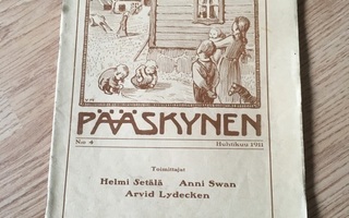 Lastenlehti Pääskynen n:o 4 Huhtikuu 1911
