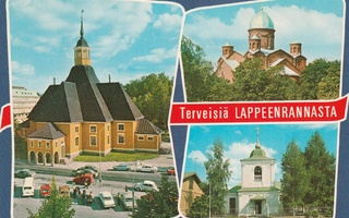 Kirkko - 3-kuvakortti - Lappeenranta