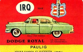 Paulig autot, DODGE ROYAL, MiniMoi, nro 128