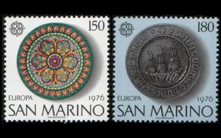 San Marino 1119-20 ** Europa (1976)