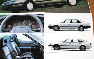 1985 Mazda 626 esite - KUIN UUSI -  suom