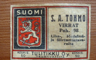 S.A. TOHMO  /  VIRRAT