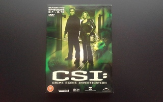 DVD: CSI 2 kausi, jaksot 1-12 3xDVD (2003)