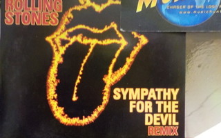 THE ROLLING STONES - SYMPATHY FOR THE DEVIL REMIX UUSI CDS