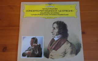 Nicoló Paganini:Concerto Per Violino No.1-Le Streghe-LP.