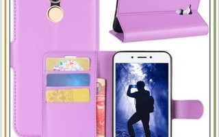 Huawei Honor 6A -  Violetti lompakko-suojakuori #24284