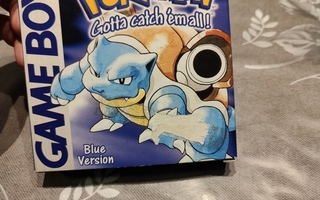 Pokemon Blue + boksi ja ohje