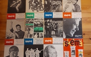ISKELMÄ lehti vuosikerta 1964 n:rot 1-12