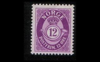 Norja 221 ** Postitorvi 12 öre (1940)