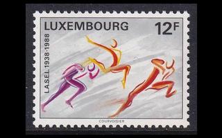 Luxemburg 1203 ** Opiskelijaurheiluliitto 50v (1988)