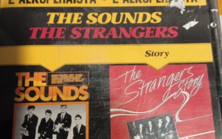 CD- LEVY : 2 ALKUPERÄISTÄ: THE SOUNDS & THE STRANGERS