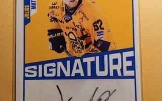Julius Mattila Lukko  23-24 Cardset  Signature LE/40