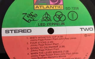 Led Zeppelin LP ei kansia