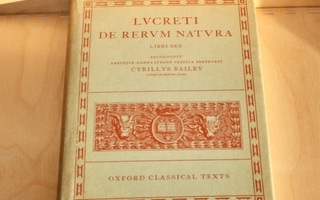 Lucretius: De rerum natura