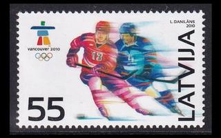 Latvia 781 ** Talviolympialaiset Vancouver jääkiekko (2010