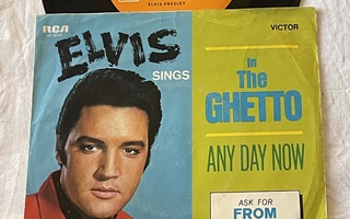 Elvis Presley - In The Ghetto (7")