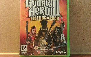 XBOX360: GUITAR HERO 3 LEGENDS OF ROCK (CIB) PAL