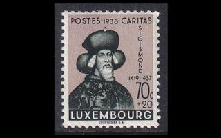 Luxemburg 315 ** Lastenapu 10 + 5 C (1938)