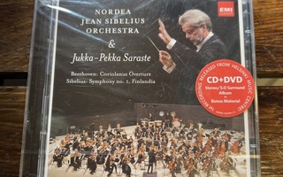 Beethoven, Sibelius cd+ dvd uusi