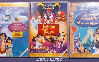 (SL) 3 DVD) WALT DISNEY: Aladdin - 1-3 - Trilogia