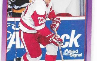 1991-92 Score #126 Kevin Miller Detroit Red Wings