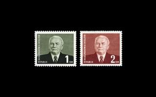 DDR 342-3 ** Presidentti Pieck (1953)