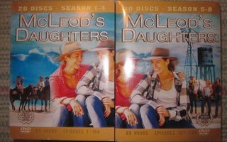 McLeodin tyttäret  - Koko sarja DVD HYVÄ KUNTO