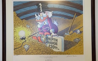 Carl Barks serigrafia;I may have to spend some of this stuff