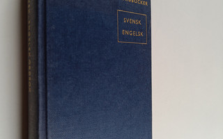 Edmund Wenström : Svensk-engelsk ordbok