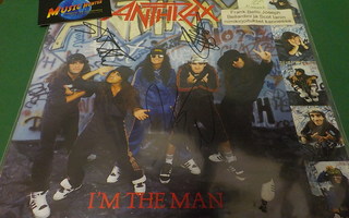 ANTHRAX - I'M THE MAN 12'' SINGLE KOLMELLA NIMMARILLA