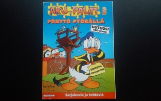 Aku-Palat 3 Pönttö Pyörällä sarjakuva-albumi 98s (Disney1999