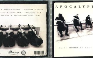 APOCALYPTICA . CD-LEVY . PLAYS METALLICA BY FOUR CELLOS