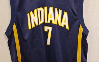 Jermaine O'Neal 7 Indiana Pacers NBA  . Pelipaita  Junnu L