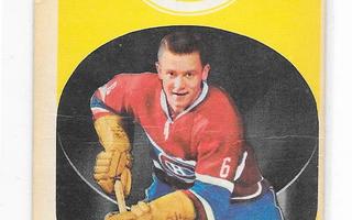 1962-63 Parkhurst # 44 Ralph Backstrom Montreal Canadiens
