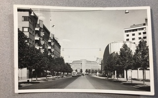 Paikkakuntakortti  Lahti kaupunkinäkymä, 1957