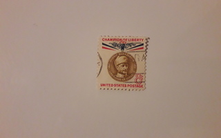 USA Mannerheim 8c -postimerkki
