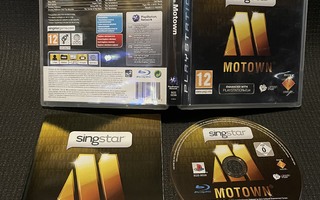 Singstar Motown - Nordic PS3 - CiB