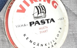 Viking vaha pasta kengänkiillote peltirasia-vanha