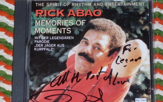 CD - RICK ABAO - Memories Of Moments - 2015 nimmari NM